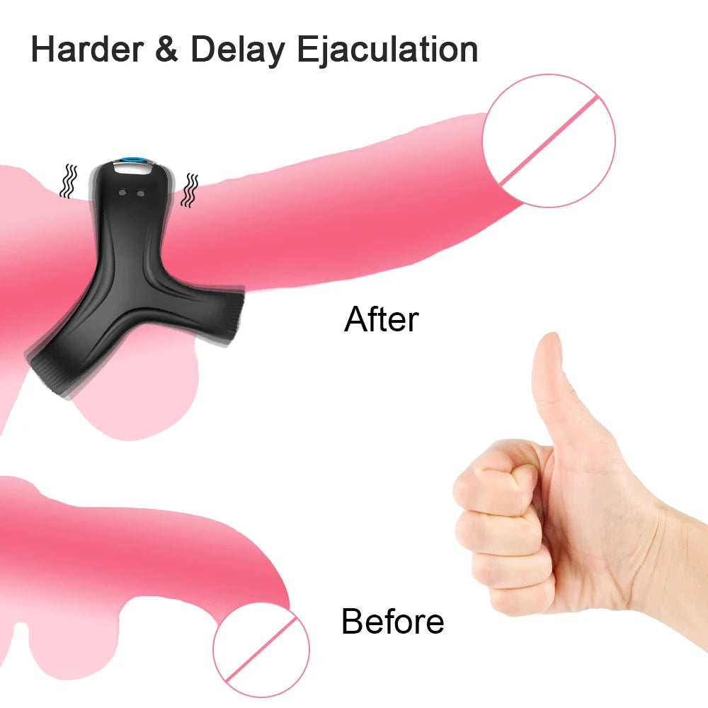 Powerful Cock Ring Vibrator