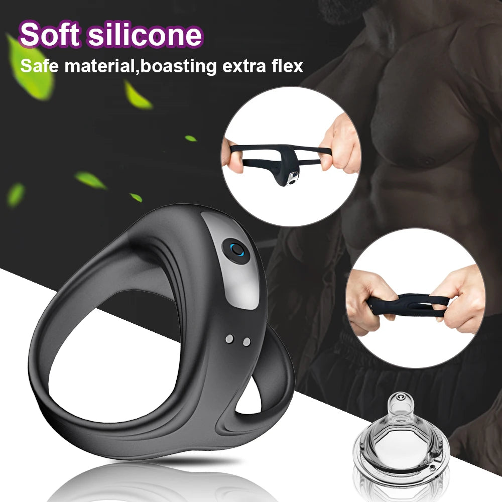 Powerful Cock Ring Vibrator