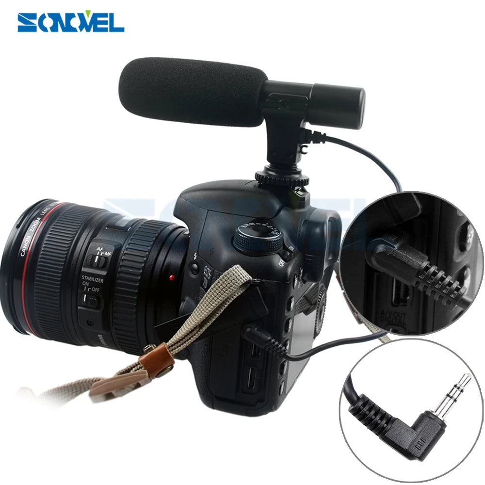 Professional Shotgun Condenser Camera