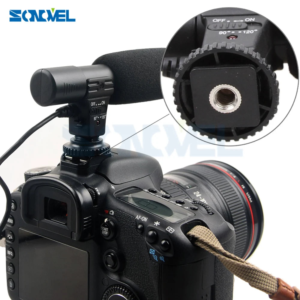 Professional Shotgun Condenser Camera