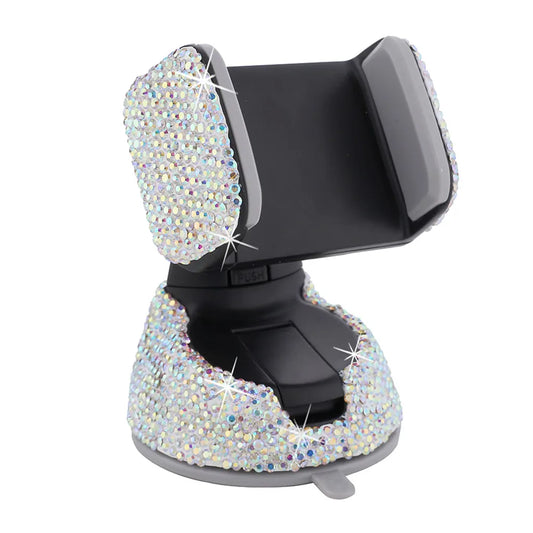 Bling Diamond Bracket Stand Holder Car Suction Cup