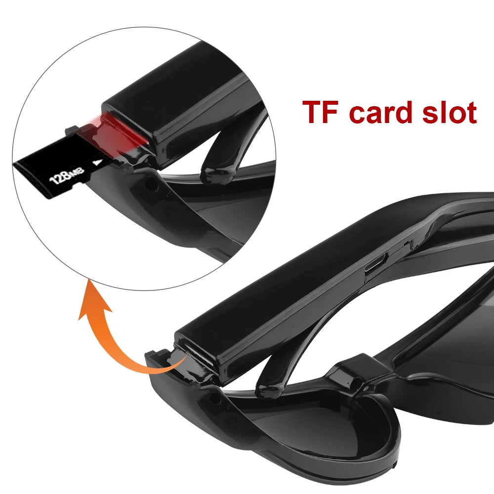 Wearable HD 1080P Mini Glasses Camera