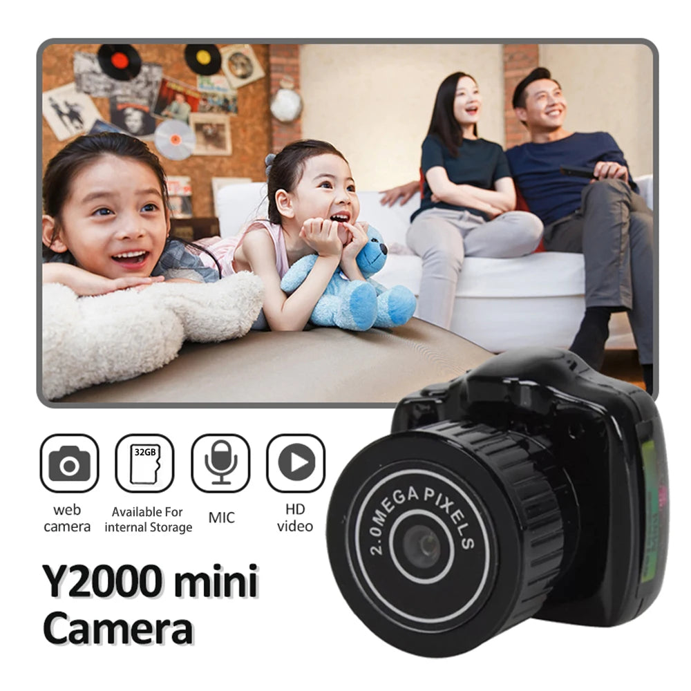 20W Tiny Camera HD Video Audio Recorder