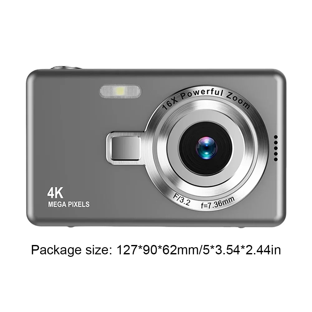 4K HD 1080P Portable Vlogging Digital Camera