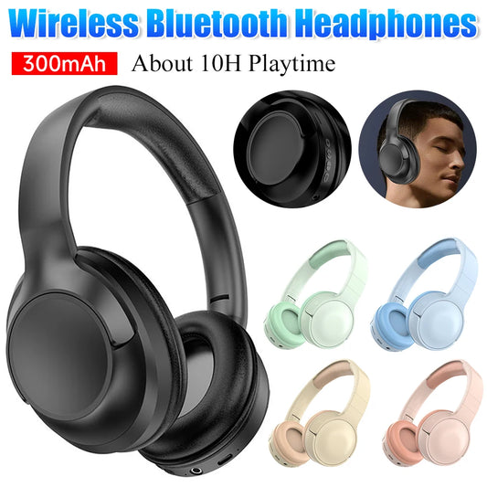 Wireless Bluetooth 10H Playtime Over Ear Headphones