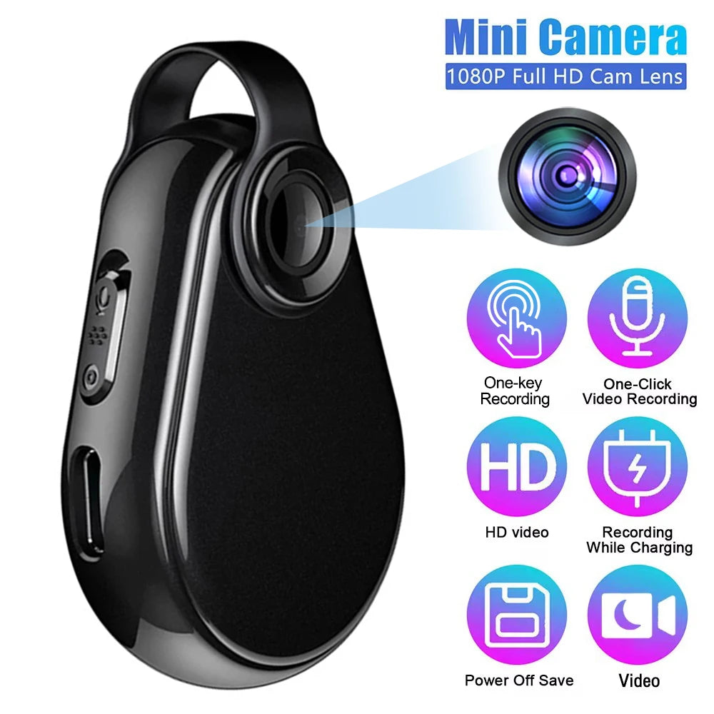 HD 1080P Mini Camera Audio Video Recorder