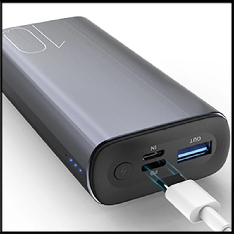 TOZO PB3 Power Bank 10000mAh 18W PD Portable Charger