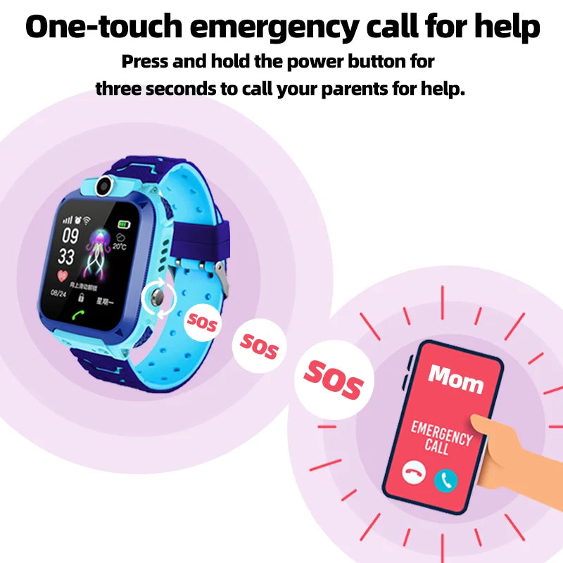 Q12 Kids Smart 2G Call Phone Watch