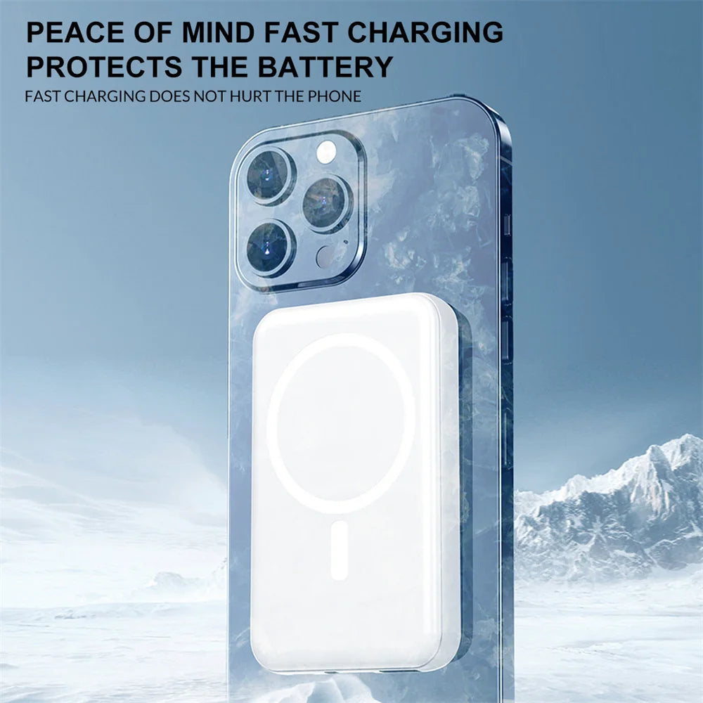 Magnetic Power Bank Portable Charger 10000mAh 15W