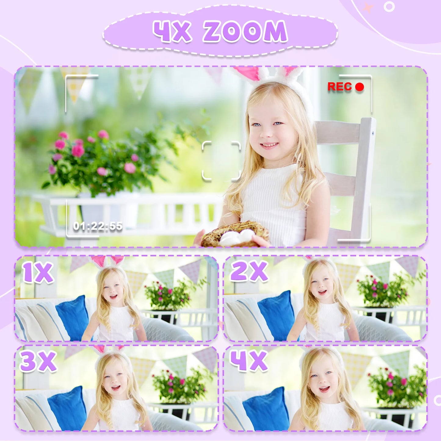 1080P HD Children Digital Video Camera