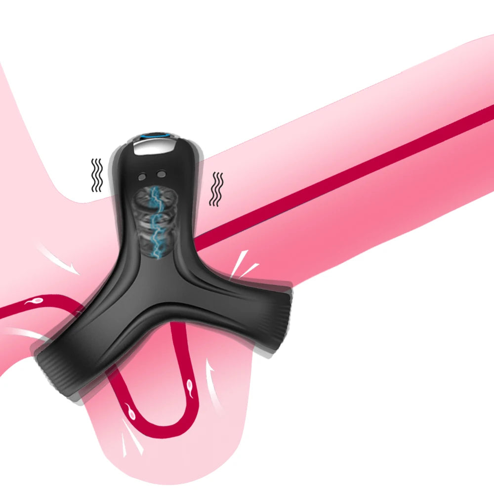 Powerful Cock Ring Vibrator