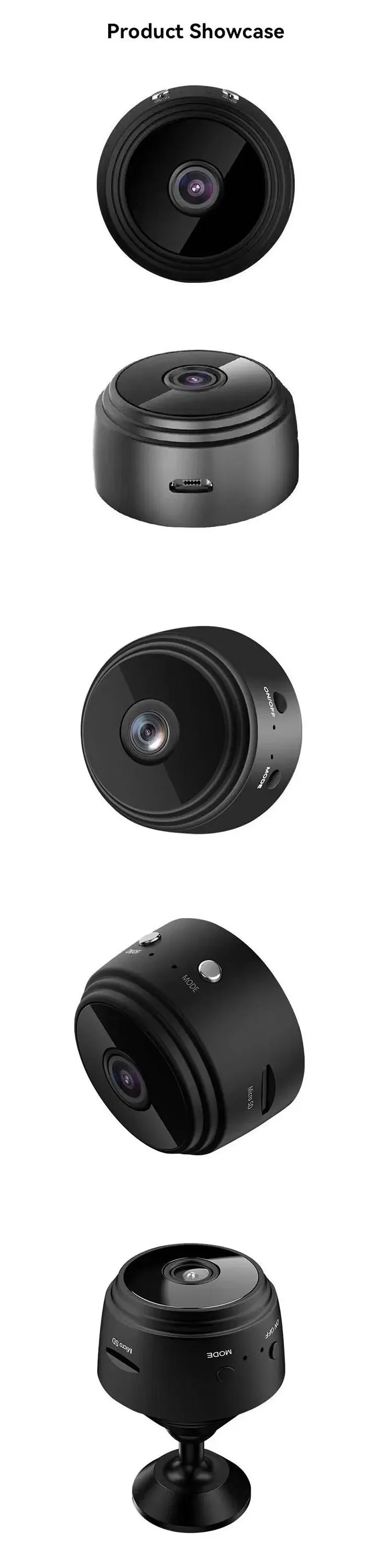 New A9 WiFi Wireless Surveillance Smart Home Mini Cam