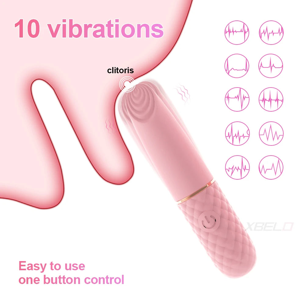 10 Speed Mini Bullet Vibrator for Women