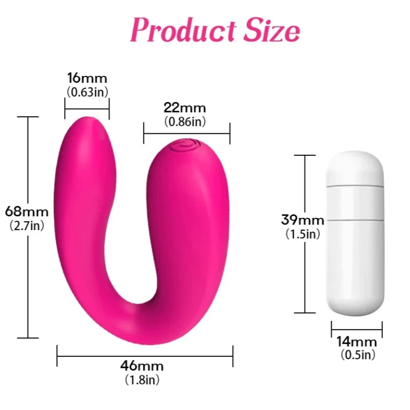 U-Shape Wearable Clitoral Stimulator