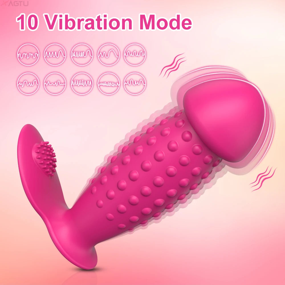 Anal Vibrator For Prostate Massager with Remote Control