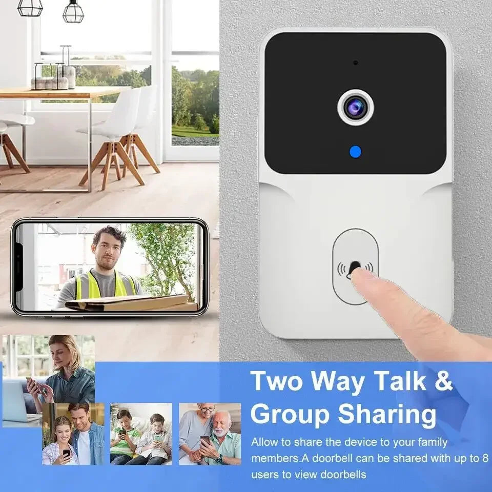 Wireless Video Doorbell Camera