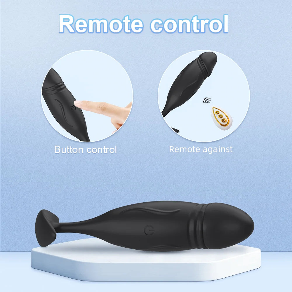 Anal Vibrator For Prostate Massager with Remote Control