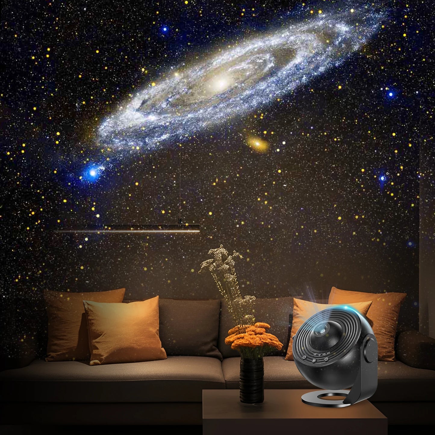 Galaxy Solar System Constellation Moon for Kids Bedroom