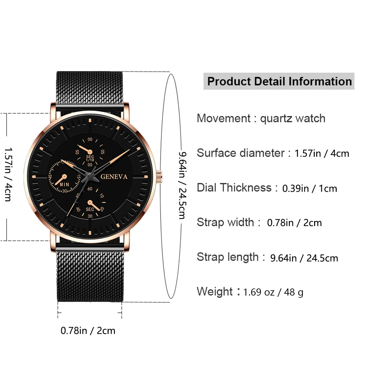 New Male Commerce Watch