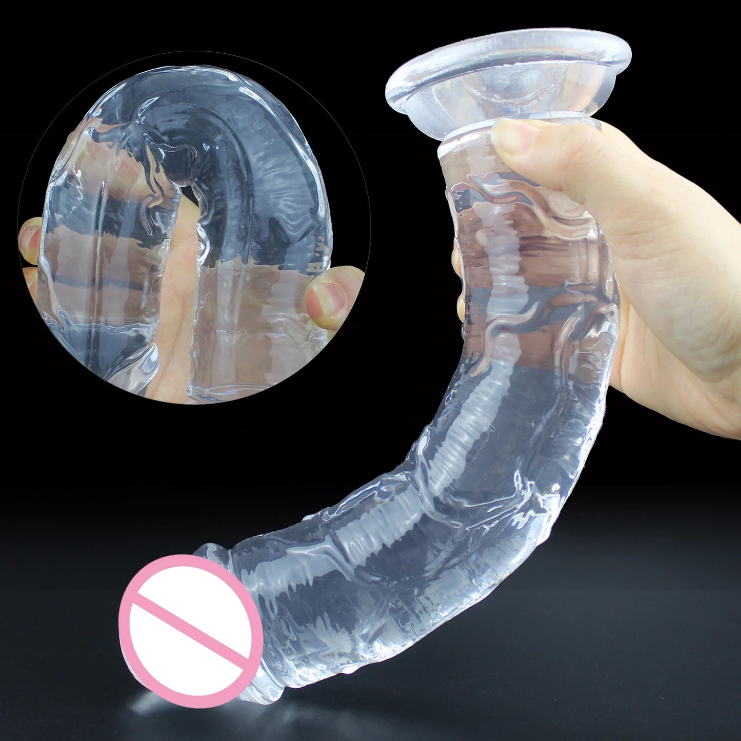 6 Sizes Realistic Big Jelly Dildo