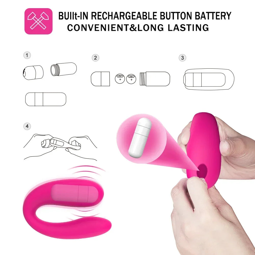 U-Shape Wearable Clitoral Stimulator