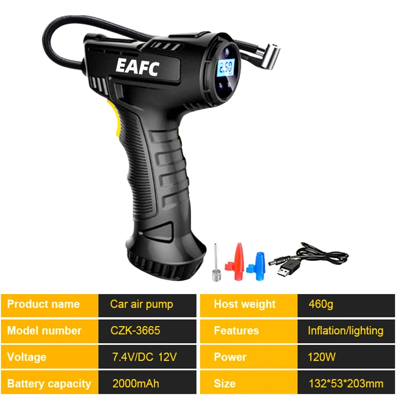 EAFC 120W Handheld Air Compressor