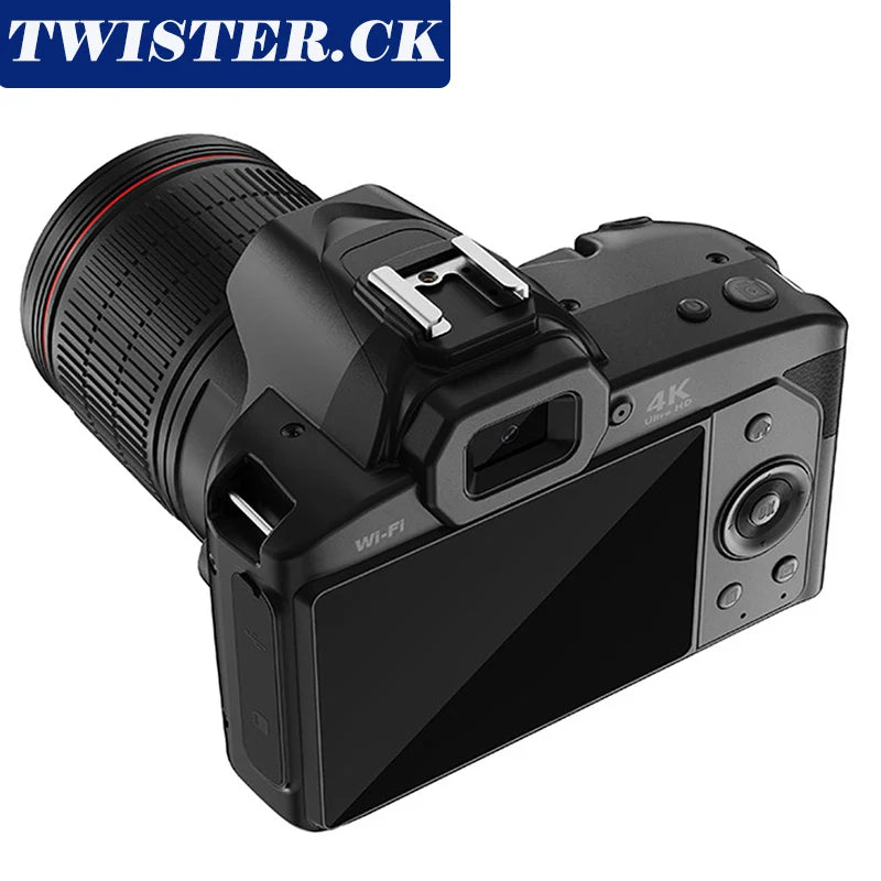 New! 4K Recording Digital Shoot Camera With 16X Digital Zoom 4K Dual Lens Professional Camcorder