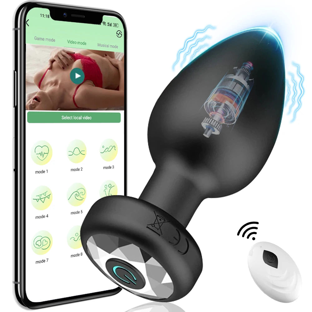 APP Wireless Control Anal Vibrator