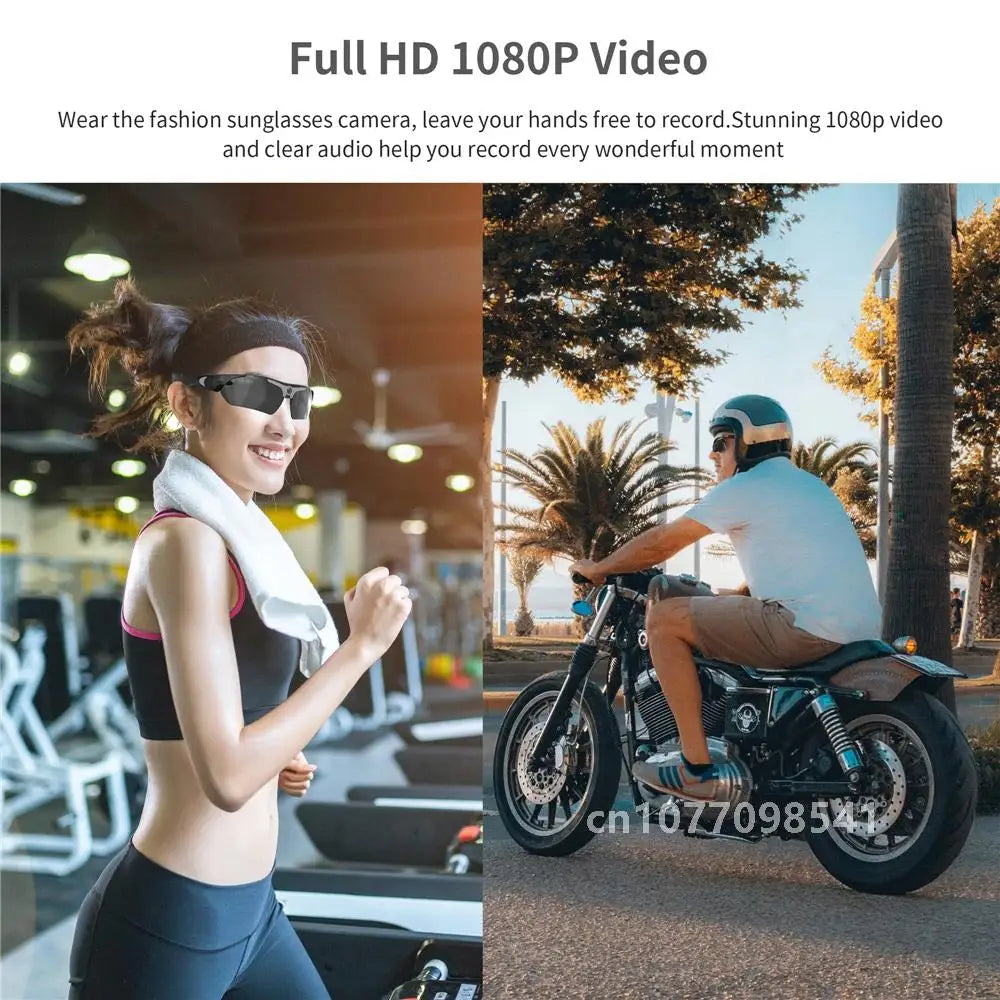 1080P Polarized DVR DV Sports Wearable Sunglasses Cam