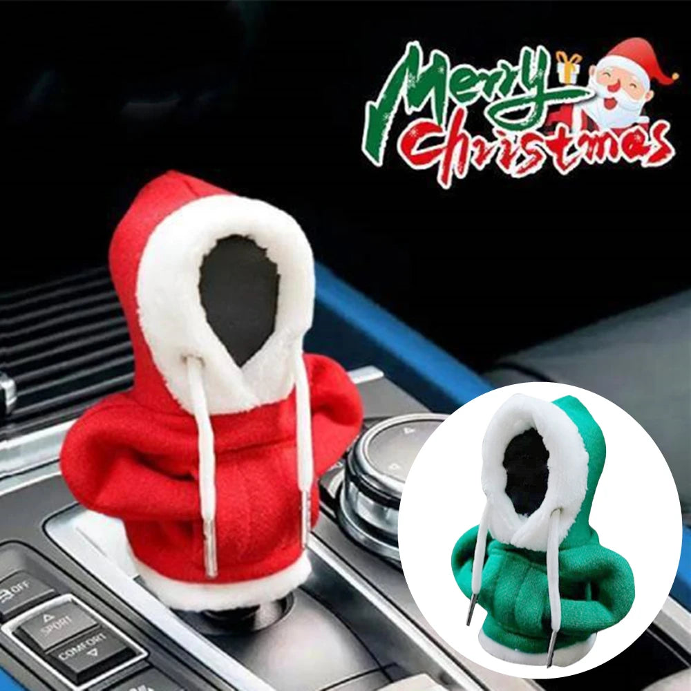 Christmas Car Shift Lever Cover