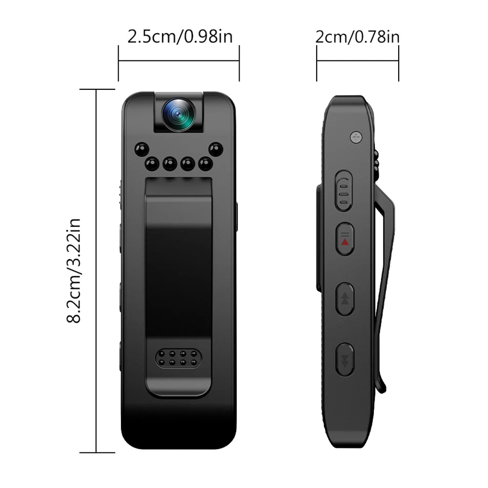 Full HD 1080P Sports DV Night Vision Body Camera