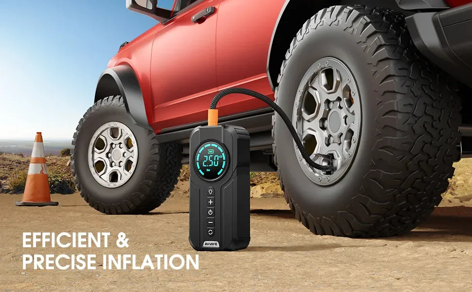 BUVAYE Car Multi-function Air Compressor