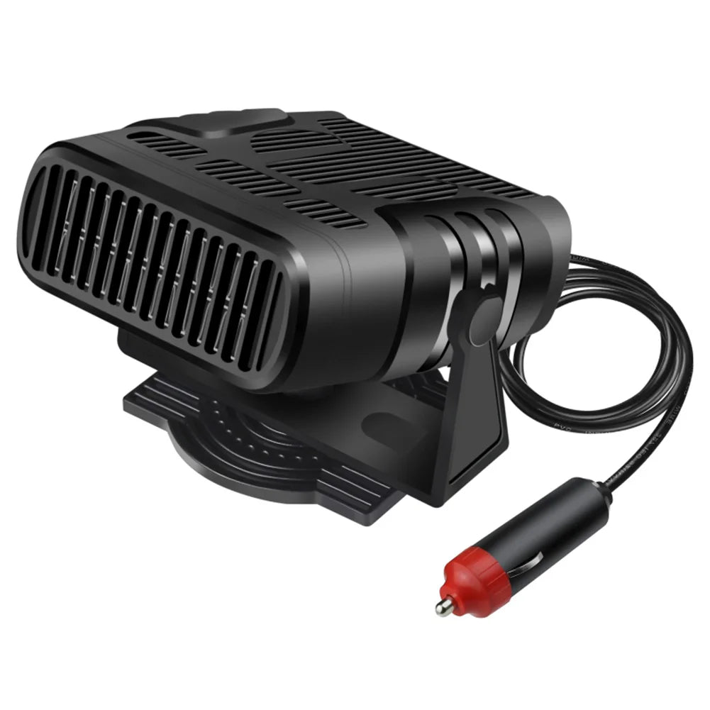 12V/24V Electric Heating Fan 360 Degree Rotating Anti-Fog Automobile Heater