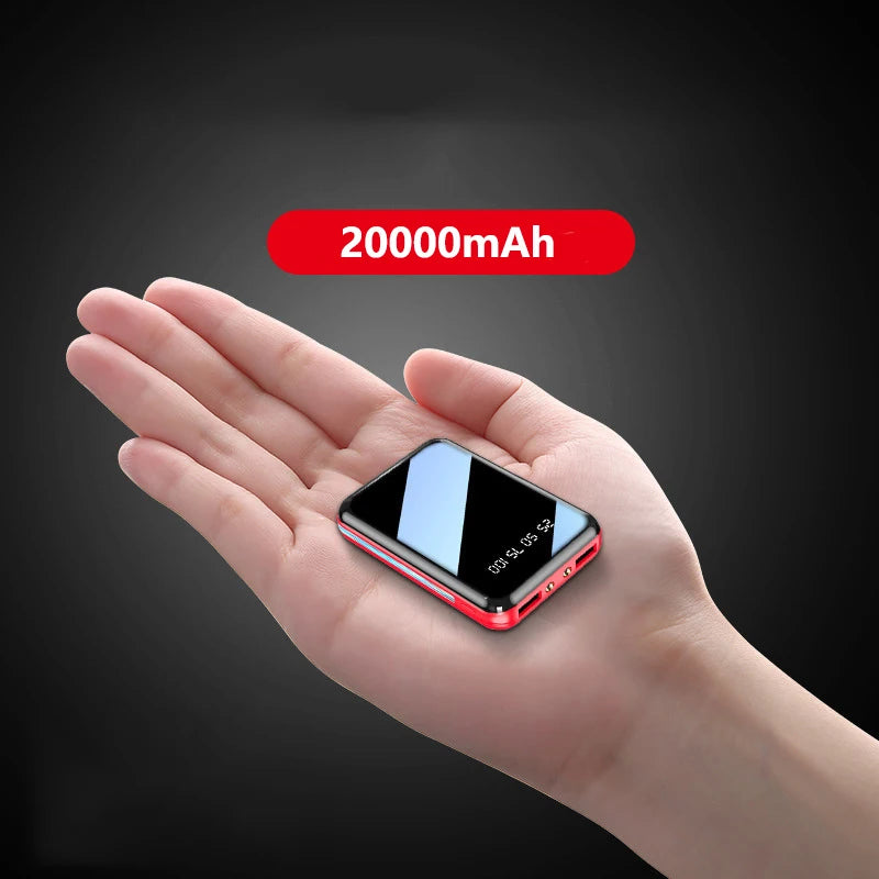 20000mAh Mini Power Bank Portable Charger For Samsung An Iphone