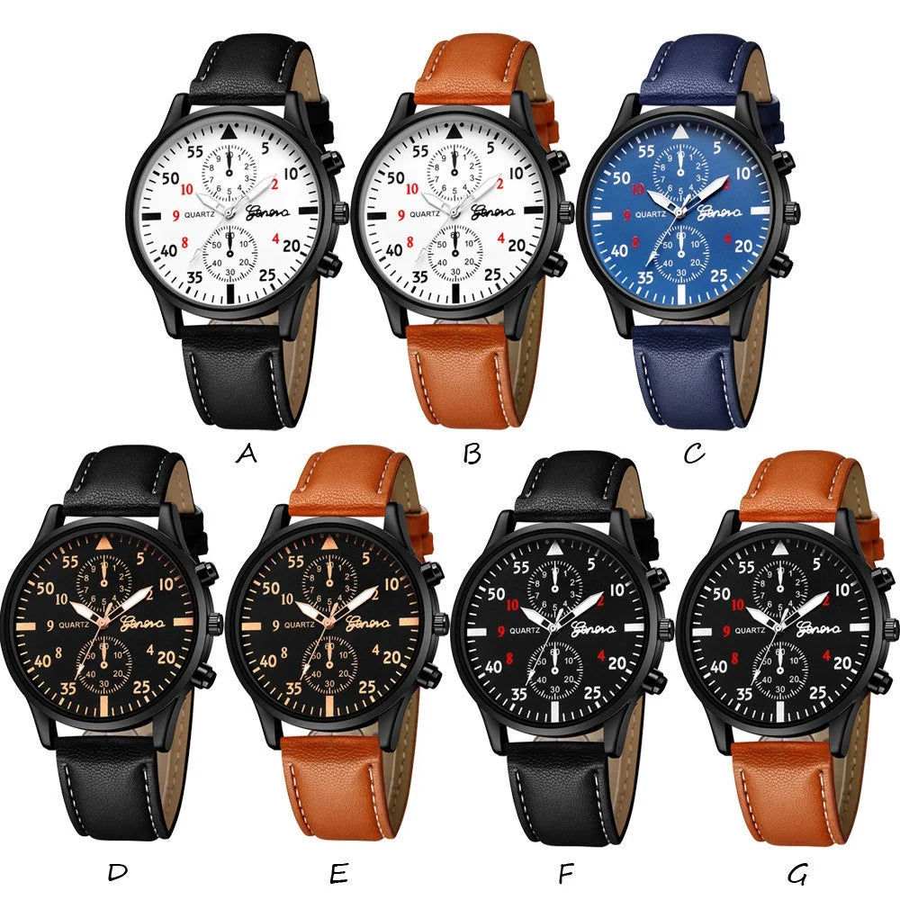 Kegllect  Men Watch Set with Bracelet