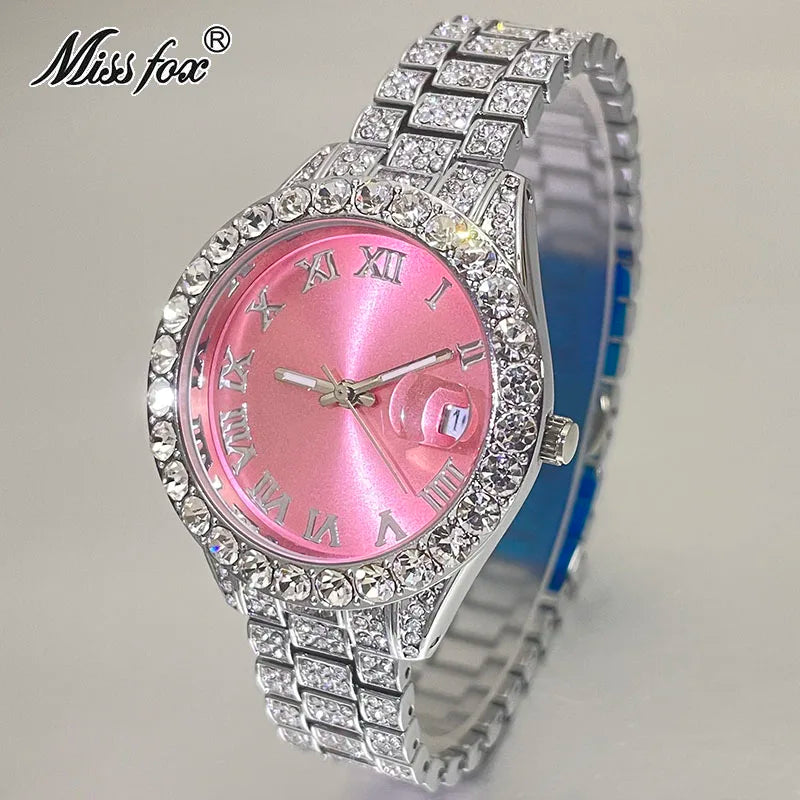 MISSFOX Pink Women Watches