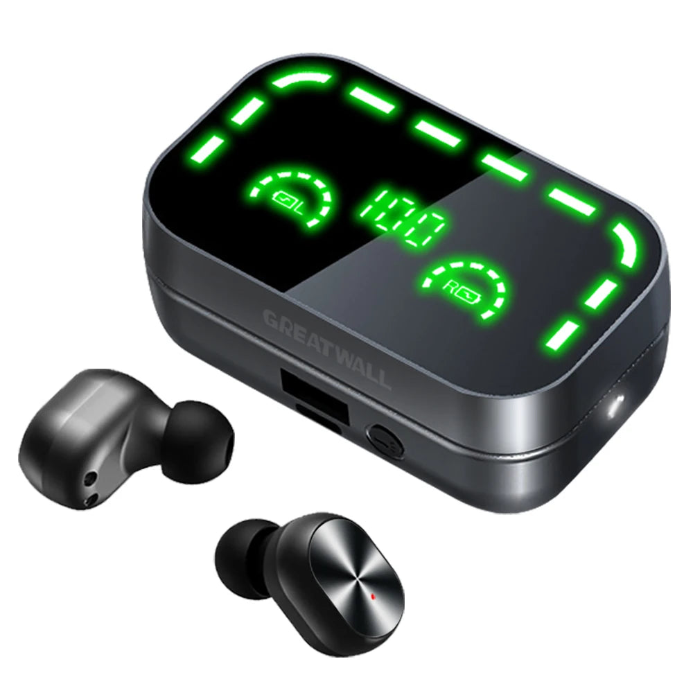 HiFi HD Stereo Earbuds With LED flashlight