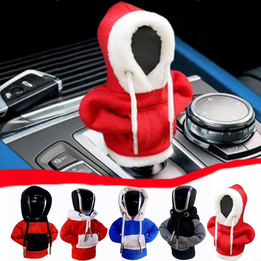 Christmas Car Shift Lever Cover