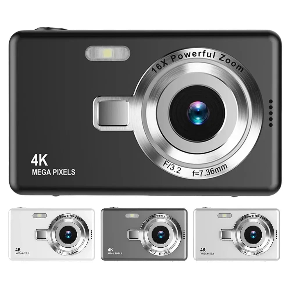 4K HD 1080P Portable Vlogging Digital Camera