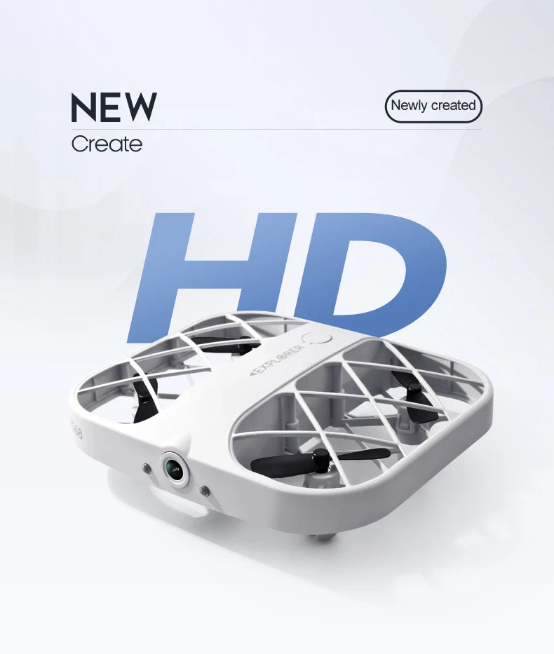 H107 8k Drone wifi fpv drones with camera hd 4k  Pocket Quadcopter