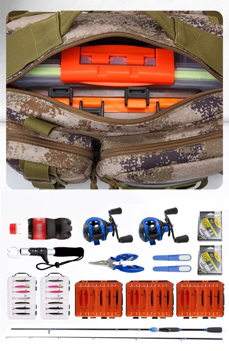 Single Shoulder High-quality Fishing Tackle Bags