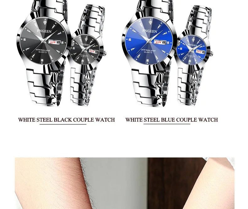 Relogio Feminino Couple Watch