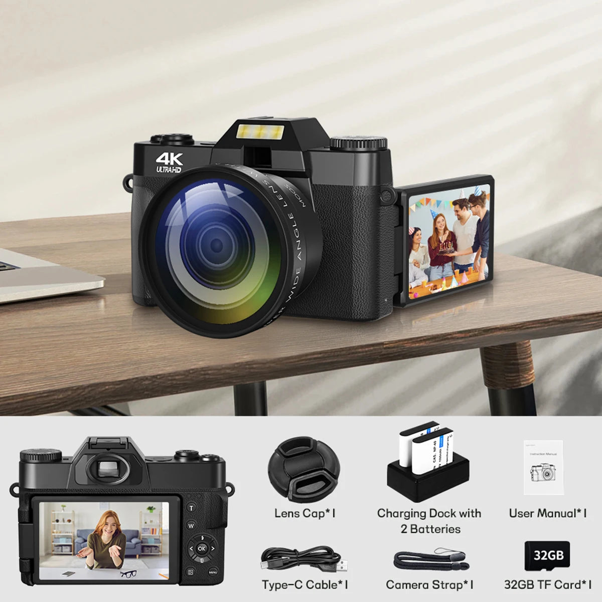 Compact Digital Photography Camera