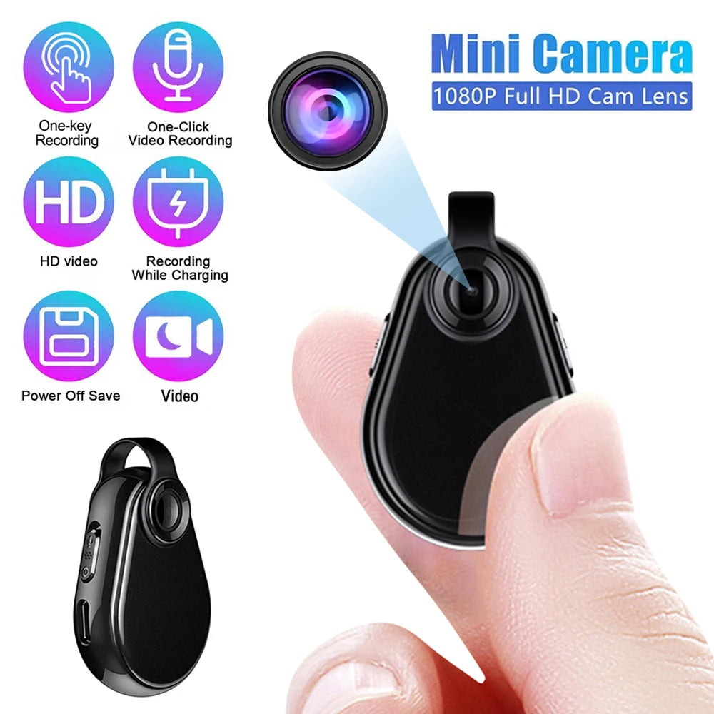 HD 1080P Mini Camera Audio Video Recorder