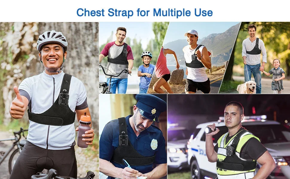 Durable Shoulder Single Vest for All Body Camcorders