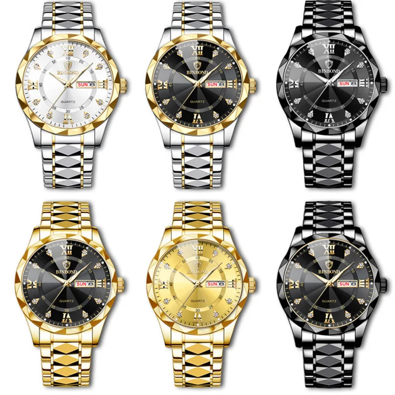 Top Brand Luxury Fashion Mens Watch