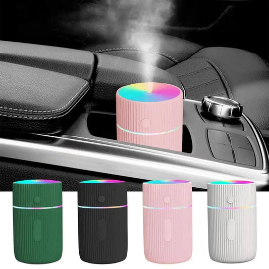 Mini Car Air Humidifier LED Car Accessories