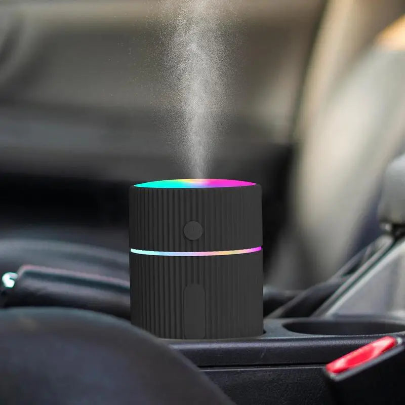 Mini Car Air Humidifier LED Car Accessories