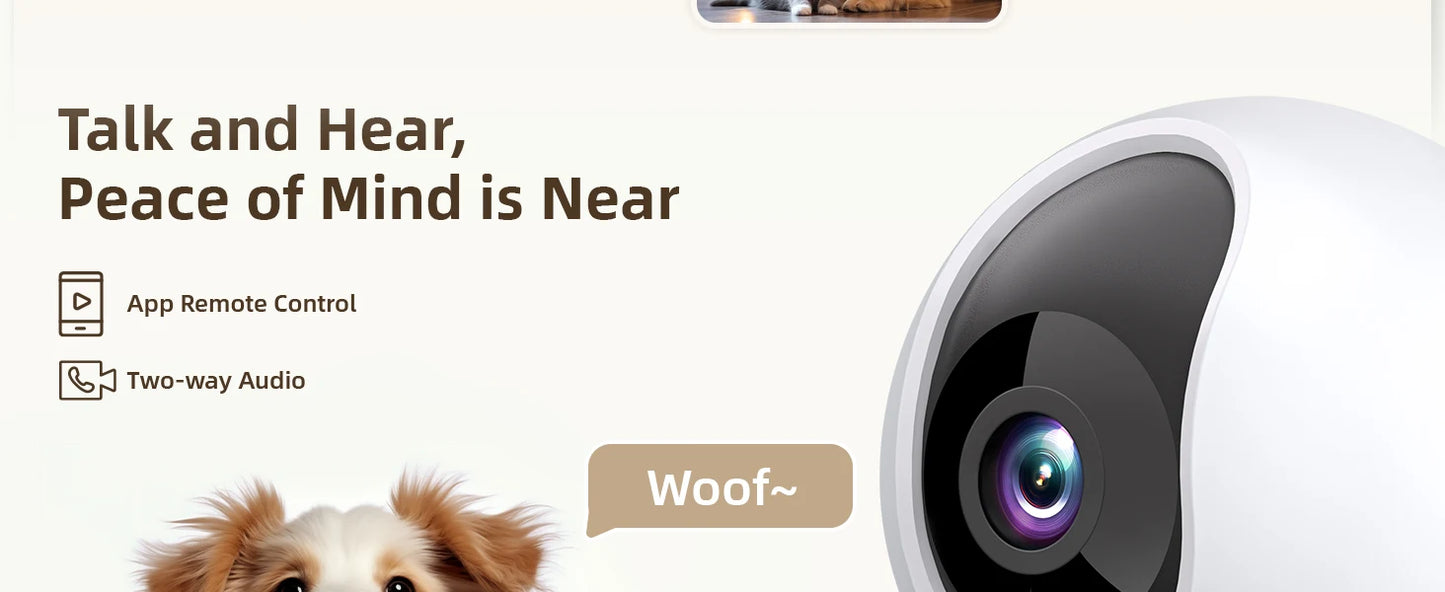 Pet WiFi Indoor Camera