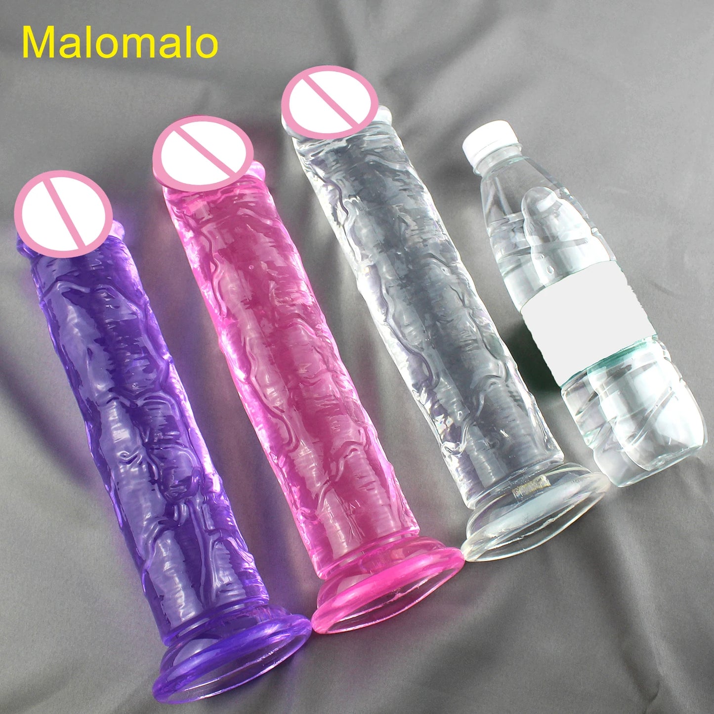 6 Sizes Realistic Big Jelly Dildo